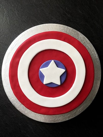 Captain America Cake