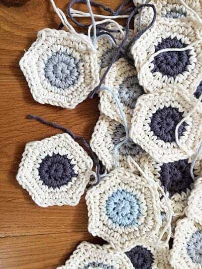 Crochet Hexagon Shape