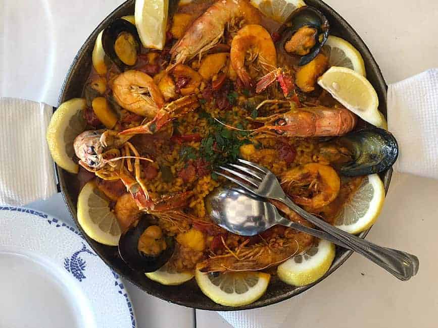 Seafood Paella Benalmadena