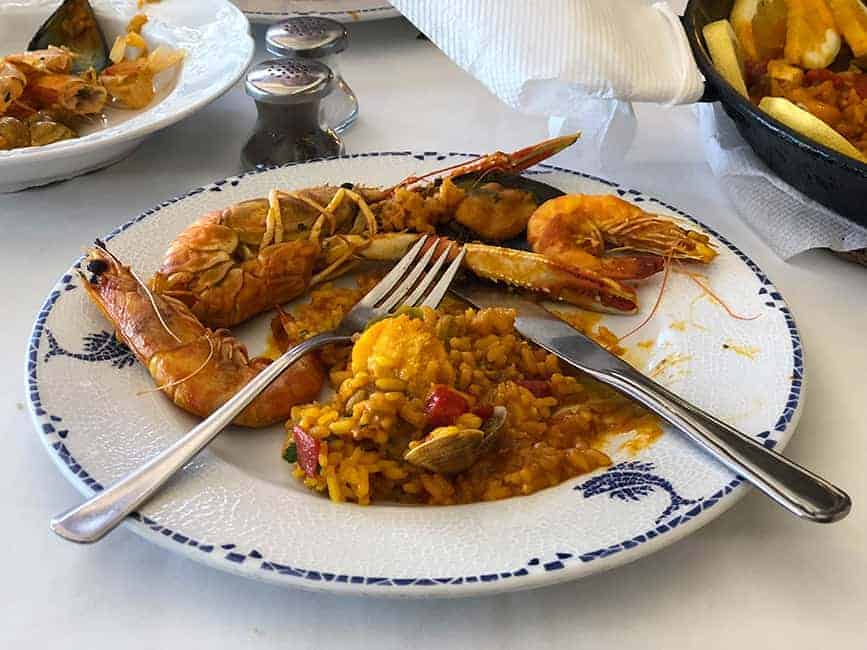 Seafood Paella Benalmadena