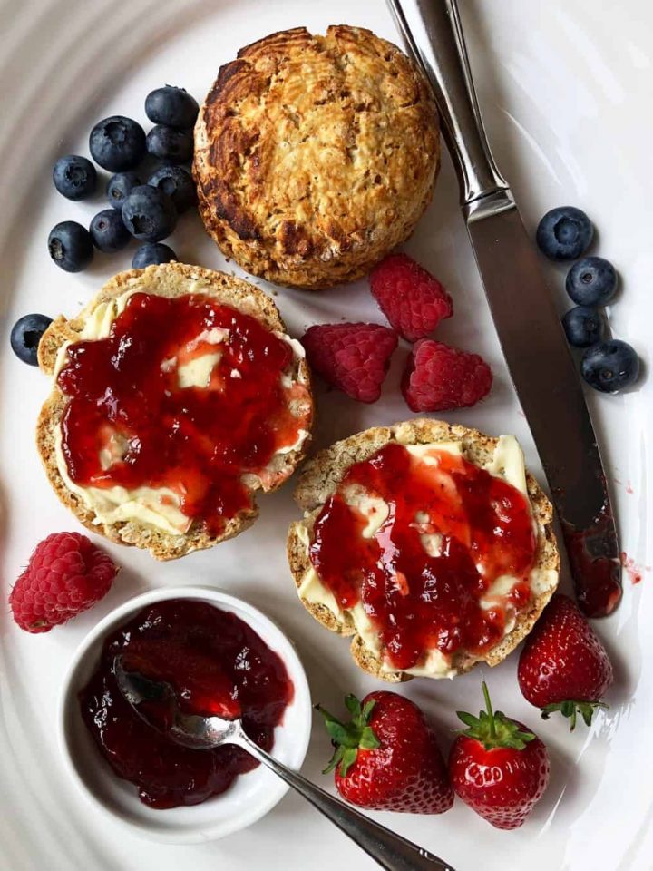 Buttermilk gluten free scones