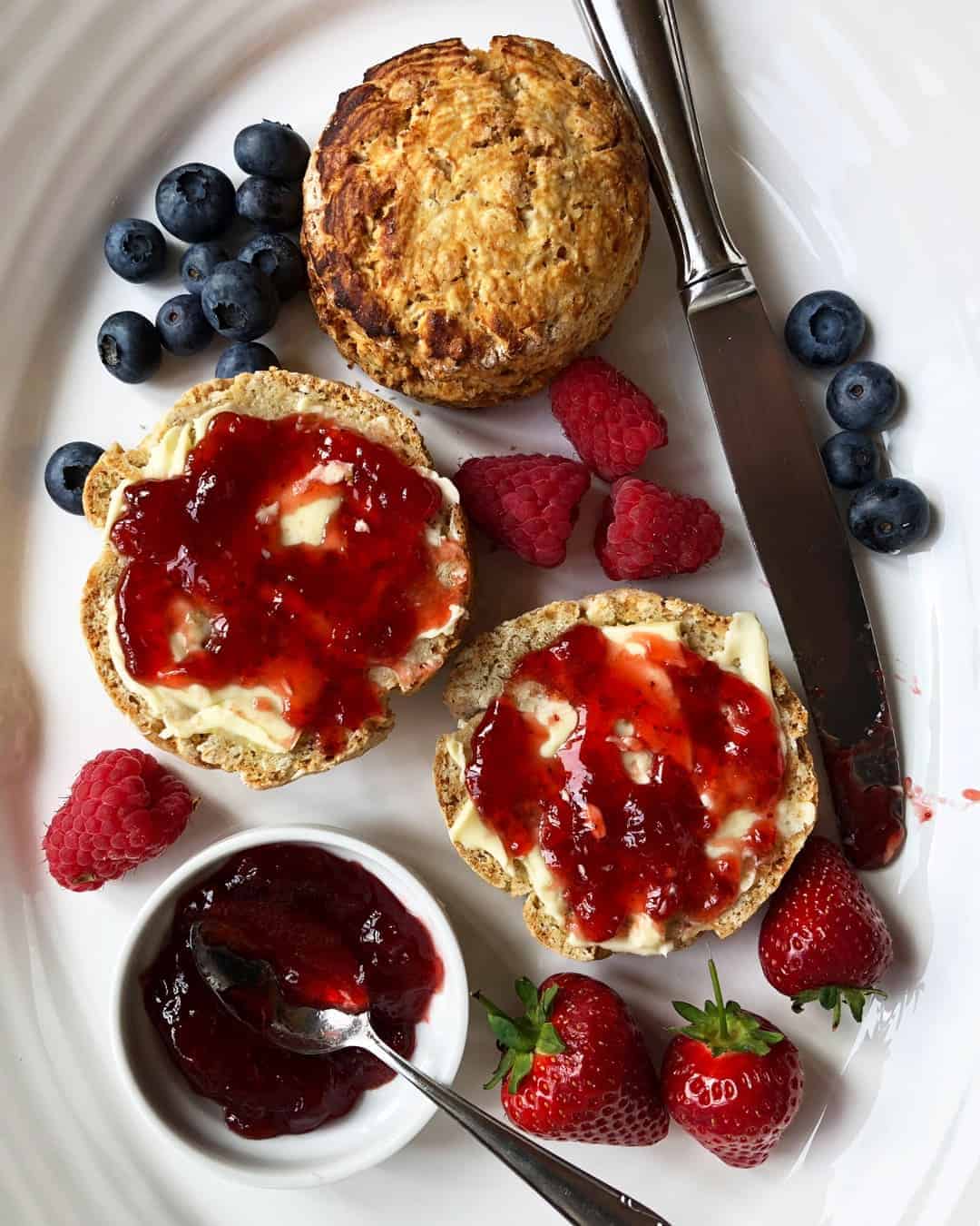 Buttermilk gluten free scones