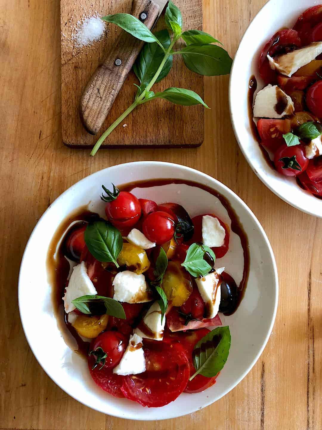 Fresh Mozzarella and Tomato Salad - All Kitchen Colours