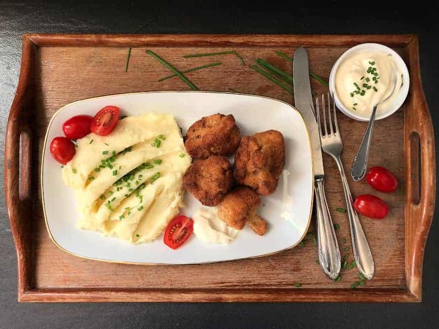 fried cauliflower meal