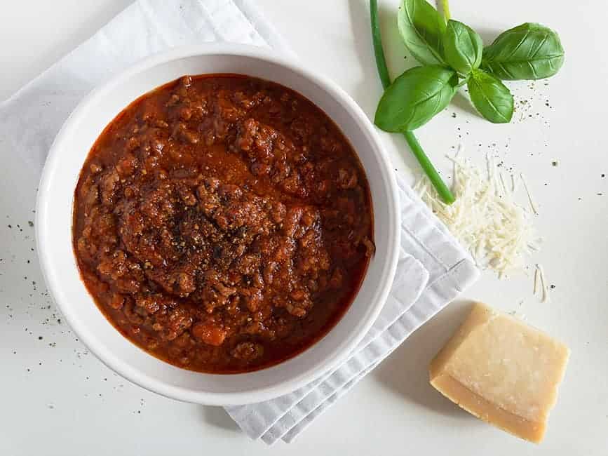 Spaghetti Bolognese Sauce