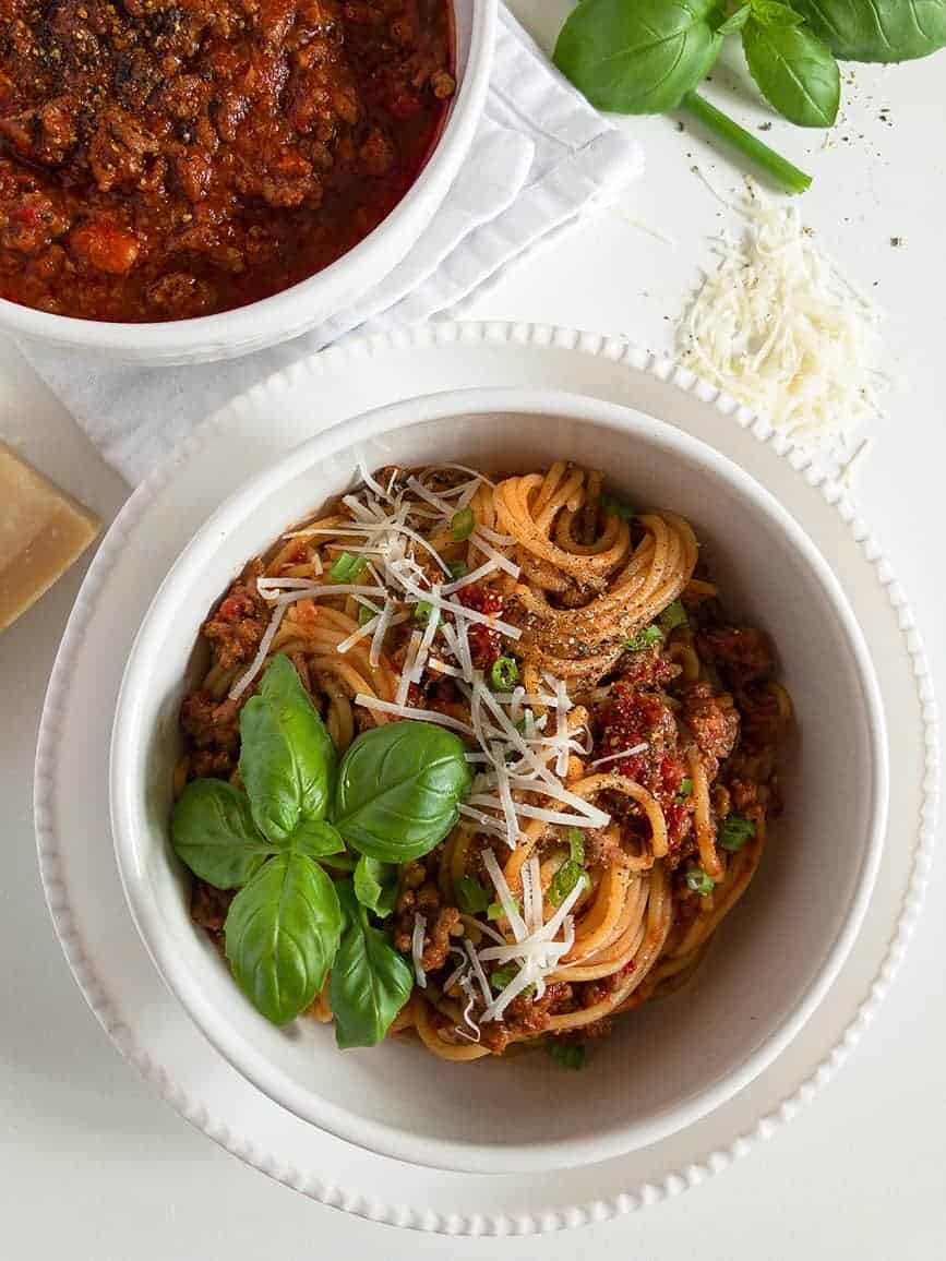 Easy Spaghetti Bolognese from Scratch