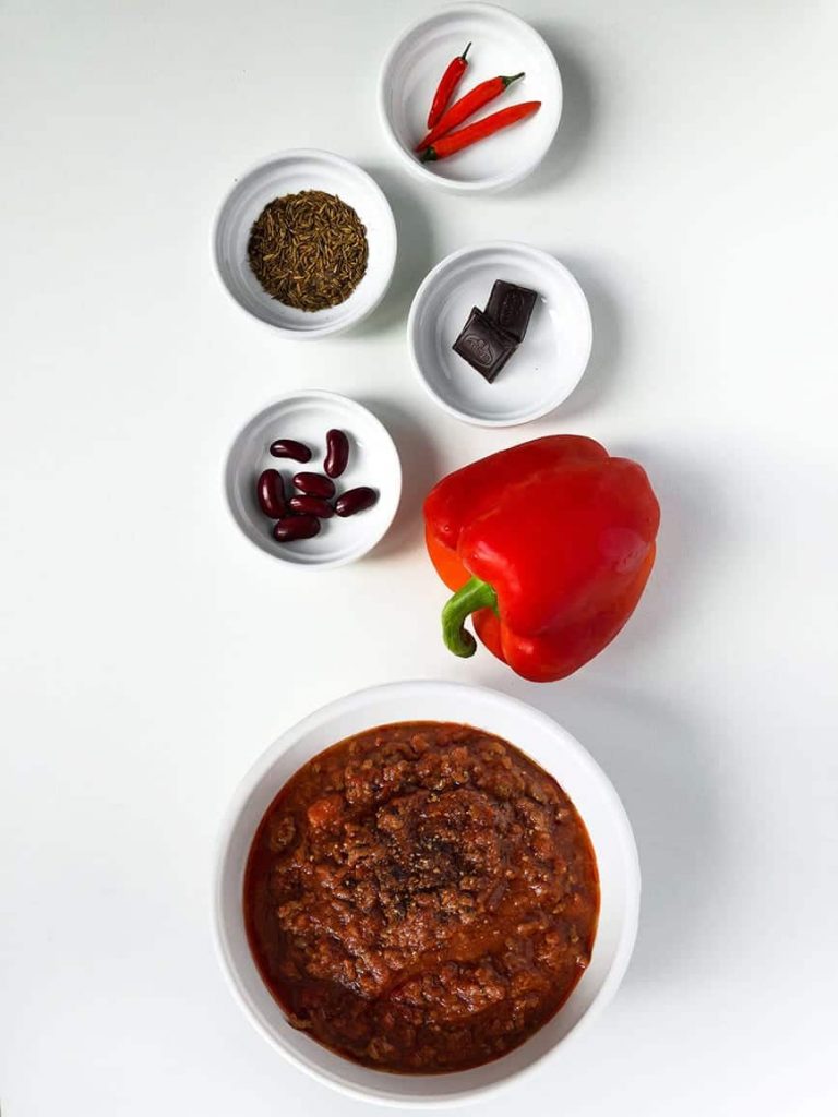 chilli con carne ingredients