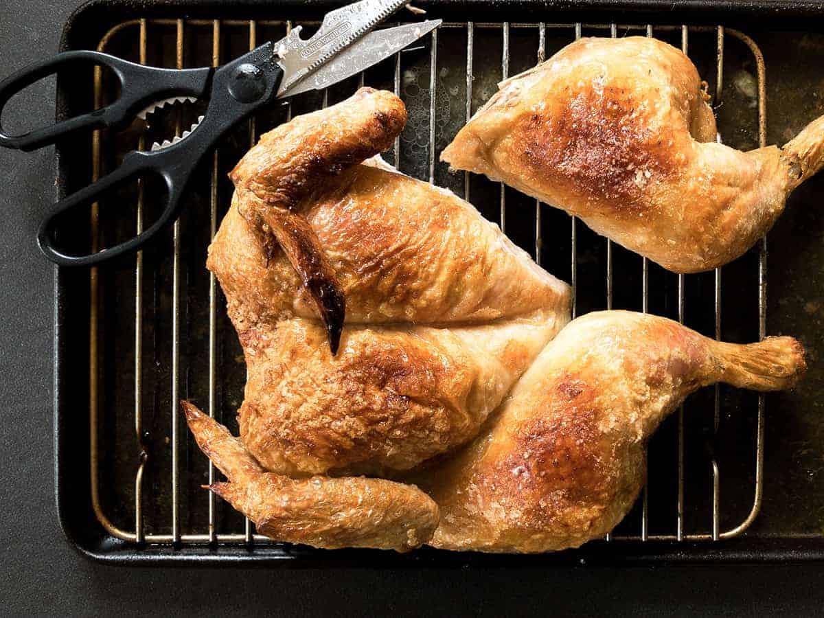 High-heat Roast Chicken - All Kitchen Colours