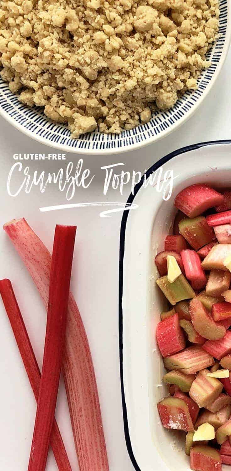 Homemade gluten-free crumble topping - All Kitchen Colours