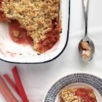 Gluten-free rhubarb crumble recipe