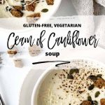 Cream of Cauliflower Soup with Philadelphia cream cheese