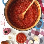 Simple gluten-free tomato sauce