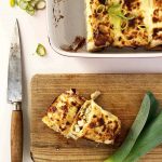 Leftover Chicken Enchiladas with Flour Tortillas