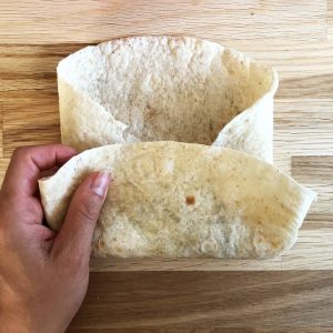 how to fold enchiladas