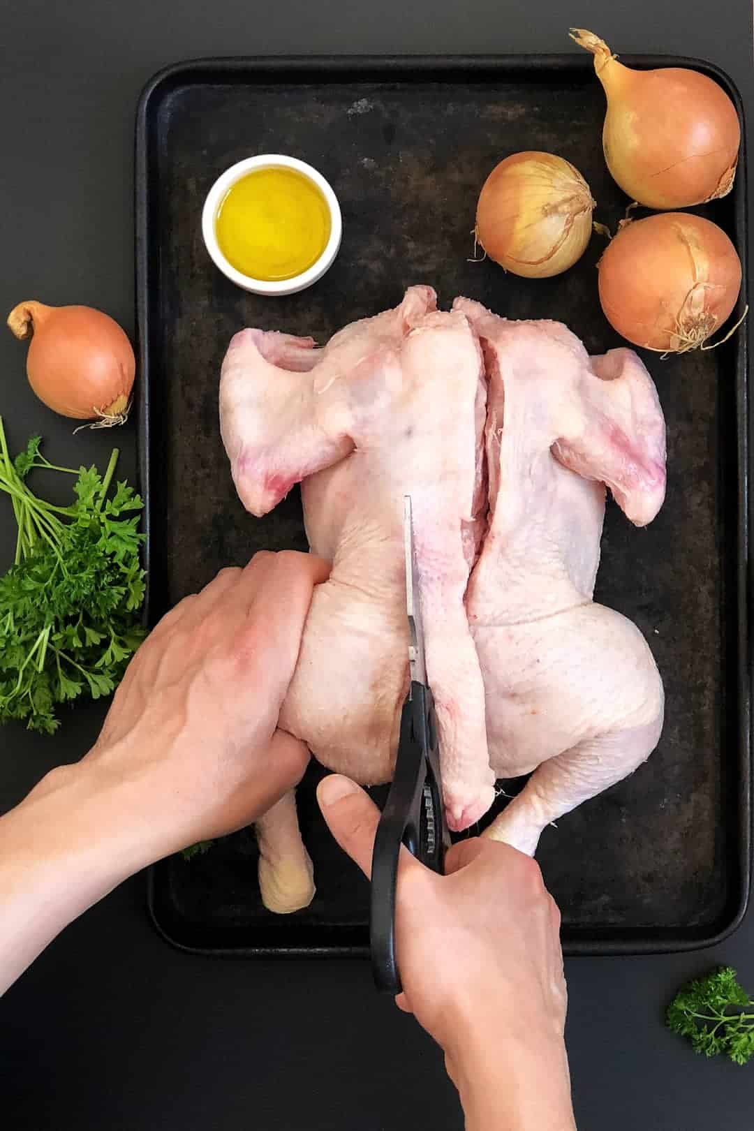 how to spatchcock a chicken