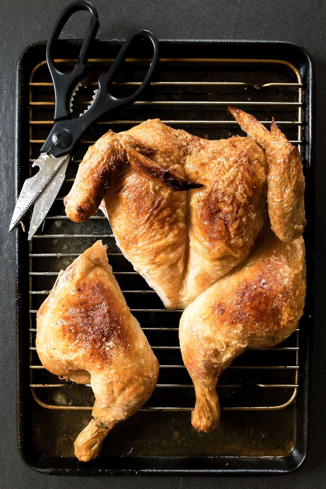 High heat roast chicken
