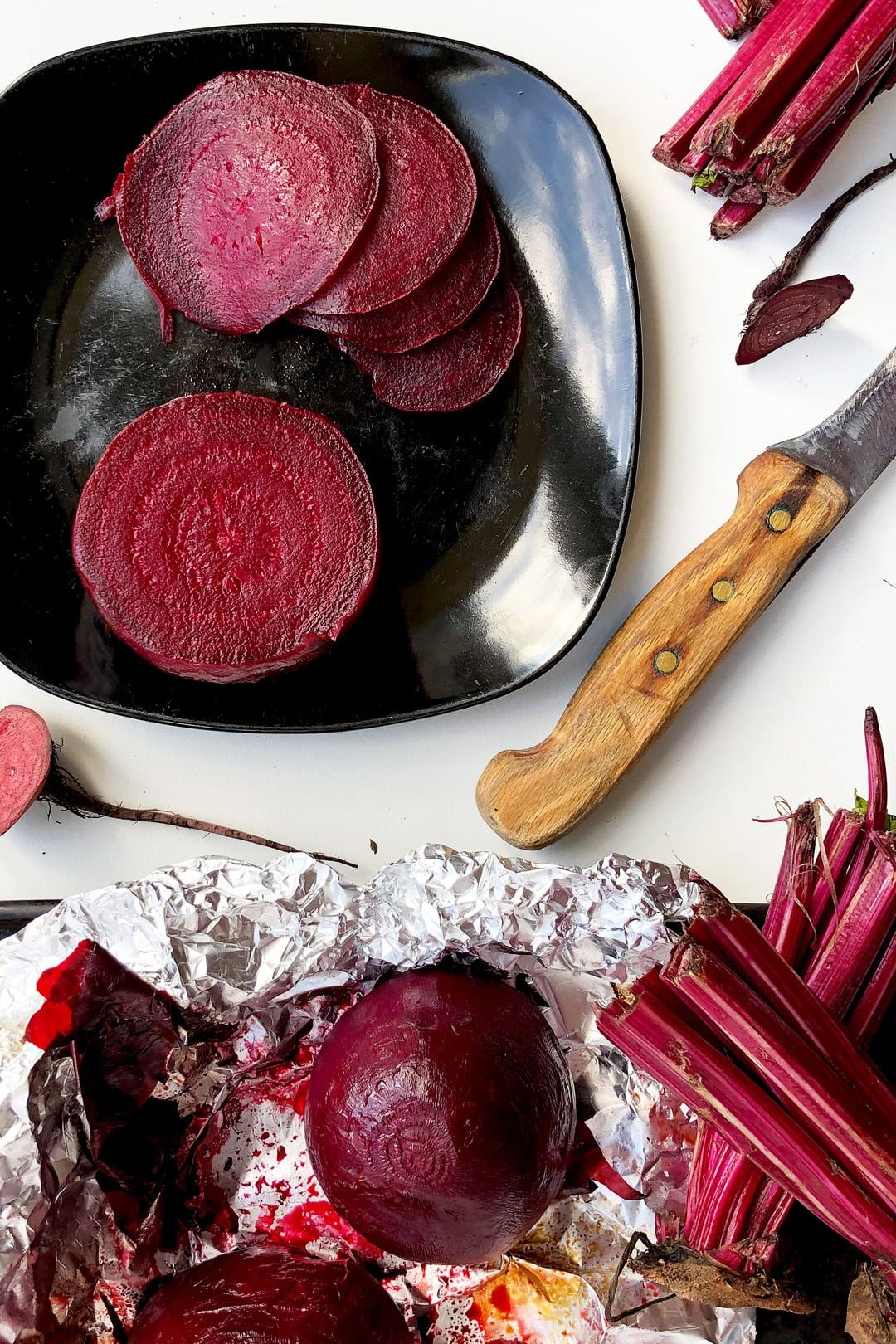 Whole Beetroot Roasted in the Oven