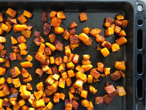sprinkle roasted butternut squash with smoked paprika