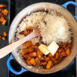 how to make butturnut squash risotto