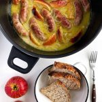 Apple Sausage Cider Casserole in Remoska