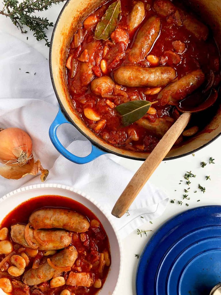 Hairy Bikers Sausage Casserole / Tried & Tested All Kitchen Colours