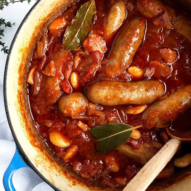 Hairy Bikers Sausage Casserole / Tried & Tested All Kitchen Colours