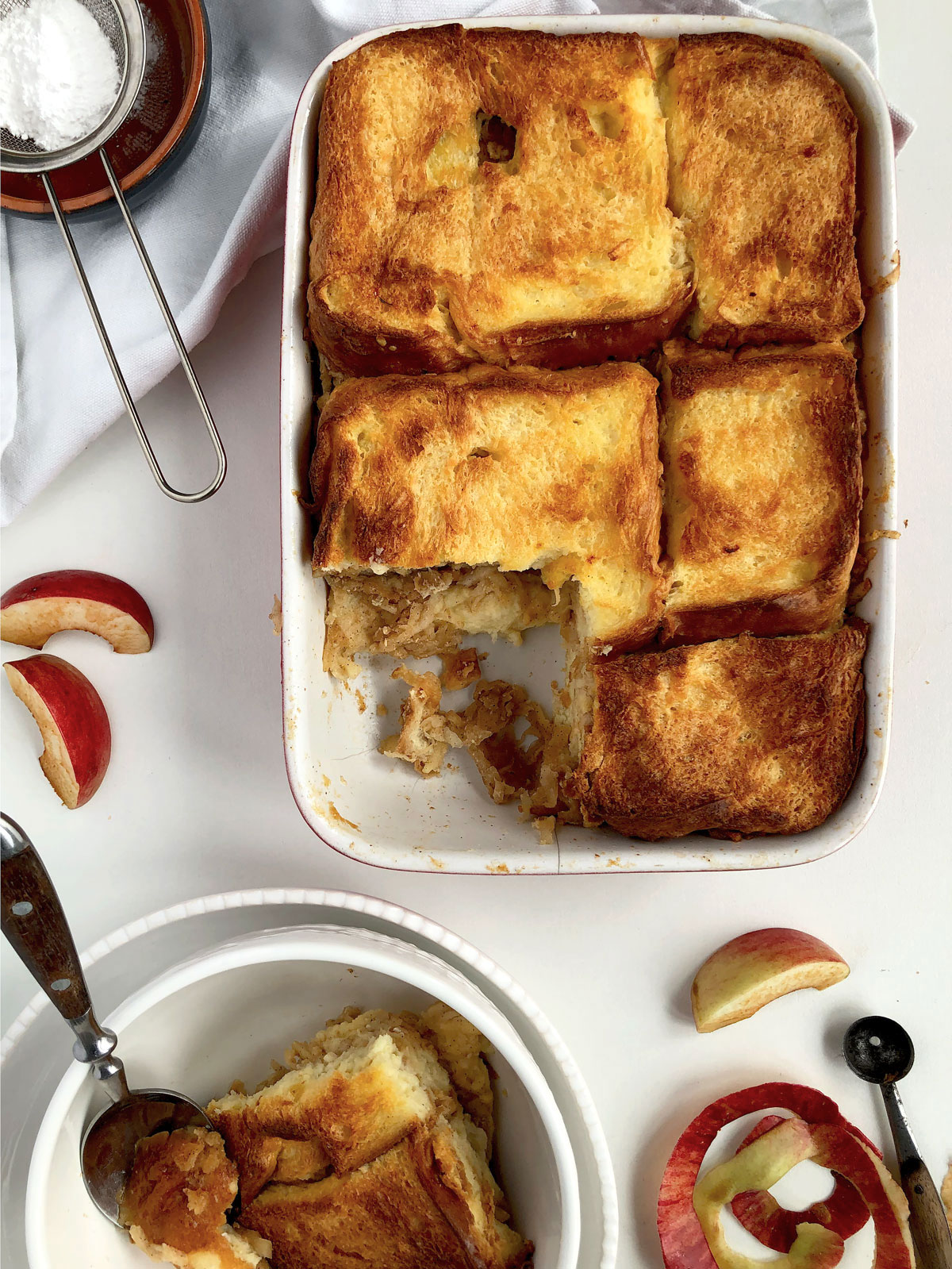 Czech bread pudding.